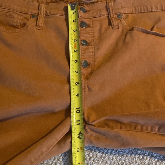 Madewell ankle rust color pant - Picture 10 of 11